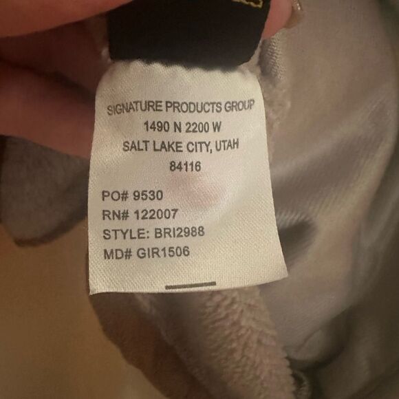 Browning Tan Sweater Men’s Medium Pull Over Light Jacket Quarter Zip - Picture 5 of 5